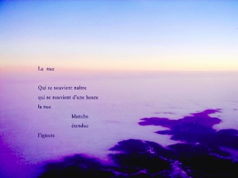 Nue sur le Apénins, Italie. Poème à une femme.